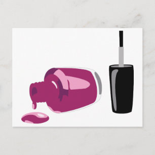 Nail Polish Postcard
