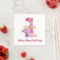 Nail Polish Stack Custom Paper Party
