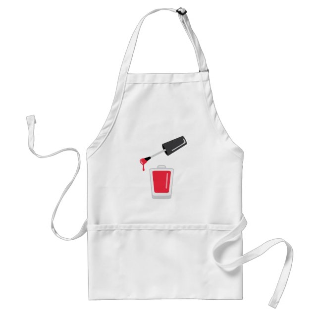 Nail Polish Standard Apron (Front)