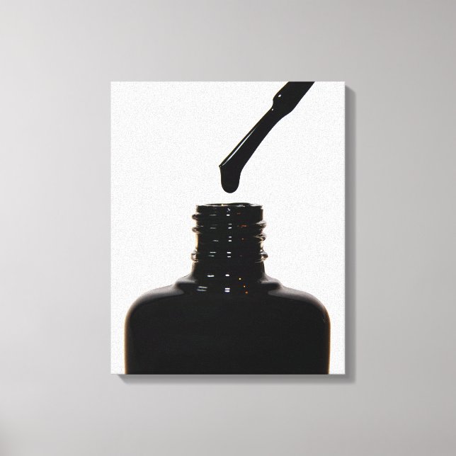 Nail Polish Wrapped Canvas (Front)
