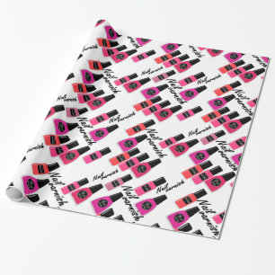 Nail Polish Wrapping Paper