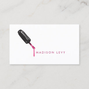 Nail Salon Beautician Appointment Promotional Card