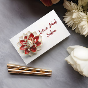 Nail Salon, Beauty Clinic  Business Card