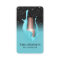 Nail Salon Black & Turquoise Polish Makeup Artist
