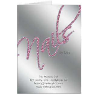 Nail Salon Brochure Beauty