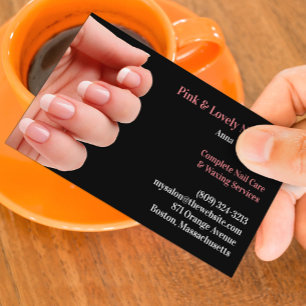 Nail Salon Business Card