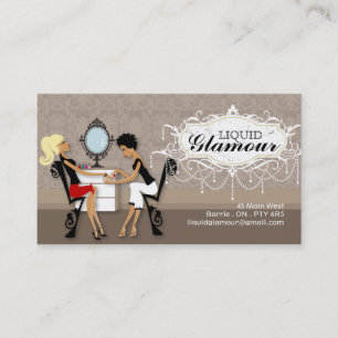 Nail Salon Business Card