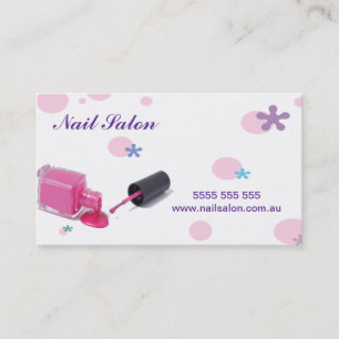 Nail Salon Business Card