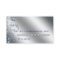 Nail Salon Loyalty Card Glitter Silver Blue Polish