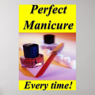 Nail Salon Posters Perfect Manicure