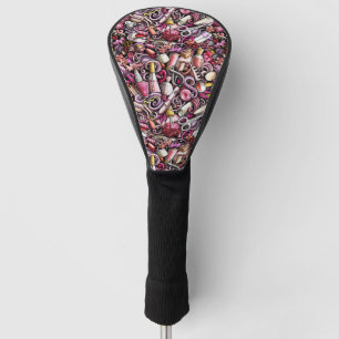 Nail Studio Pattern Golf Head Cover