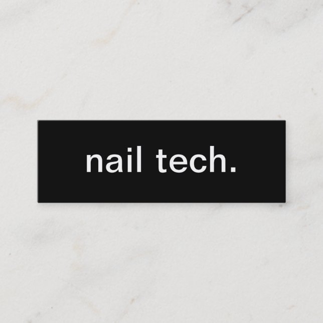 Nail Tech Business Card (Front)