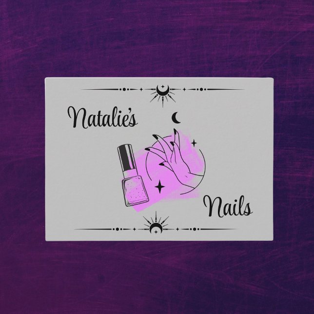Nail Tech Business Card (Creator Uploaded)