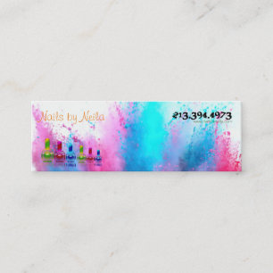 Nail Tech Nail Artist Nail Salon Business Card