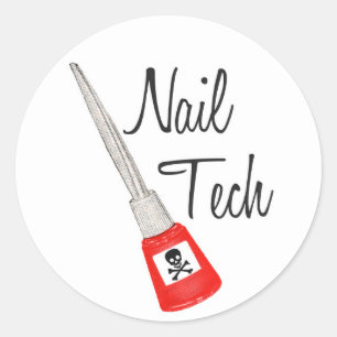 Nail Tech Poison Polish Sticker