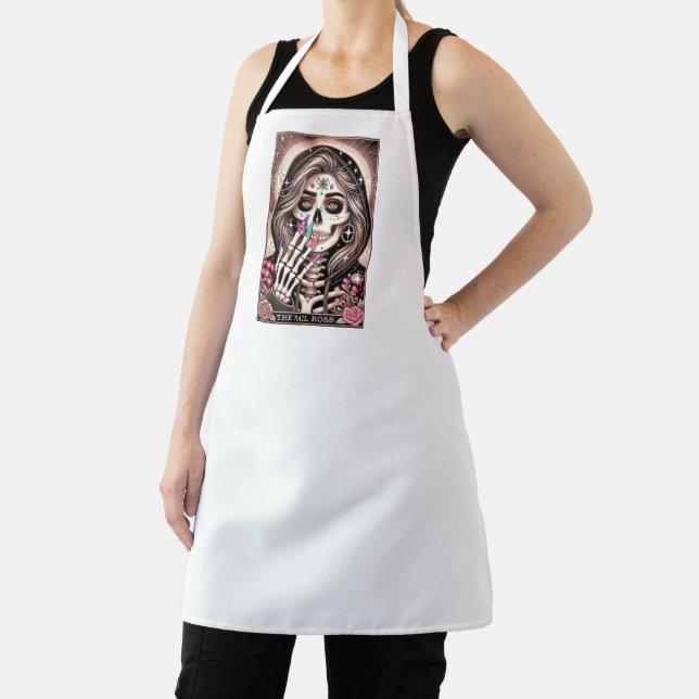 Nail Tech Tarot Theme Apron (Insitu)