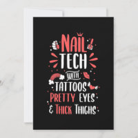 Nail Tech With Tattoos