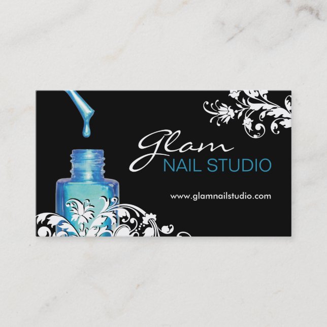 Nail Technician Business Card (Front)