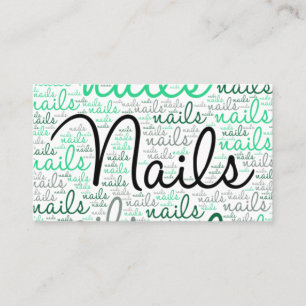 Nail Technician Business Card