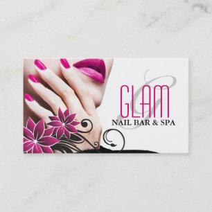 Nail Technician Business Card