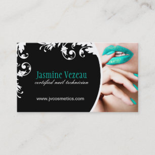 Nail Technician Business Cards