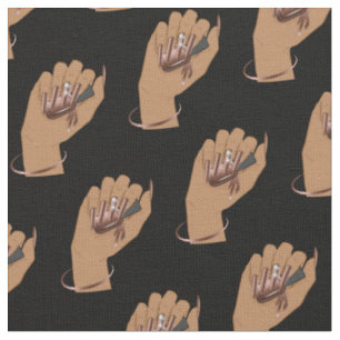 nail technician, nail artist nails salon beauty fabric