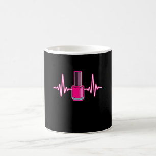 Nail Technician Nail Polish Glitter Nail Coffee Mug