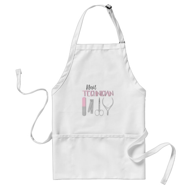 Nail Technician Standard Apron (Front)
