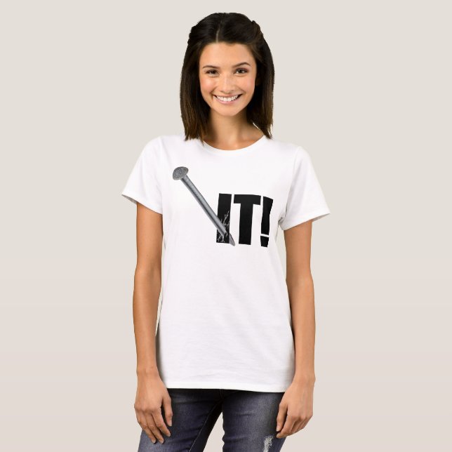 NAILED IT! Black T-Shirt (Front Full)