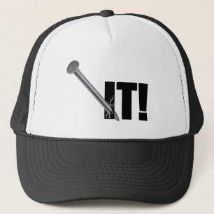 Nailed It (Black) Trucker Hat