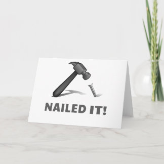 Nailed It! Card