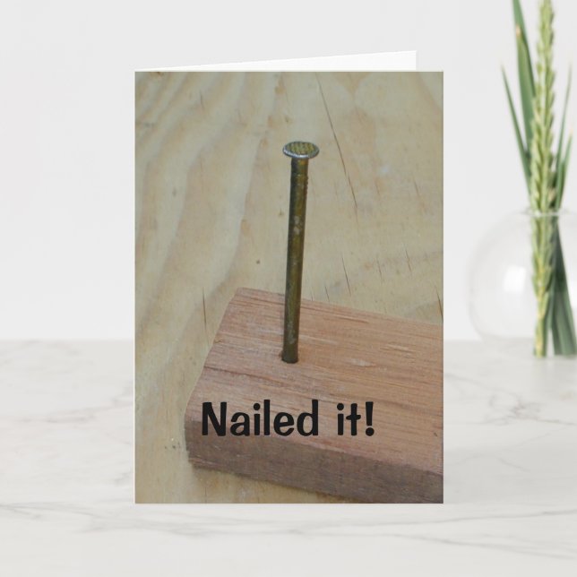 Nailed It! Card (Front)