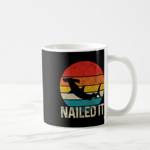 Nailed It Hammerhead Shark Vintage Funny Fishing G Coffee Mug