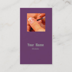 Nails Artist Business Card