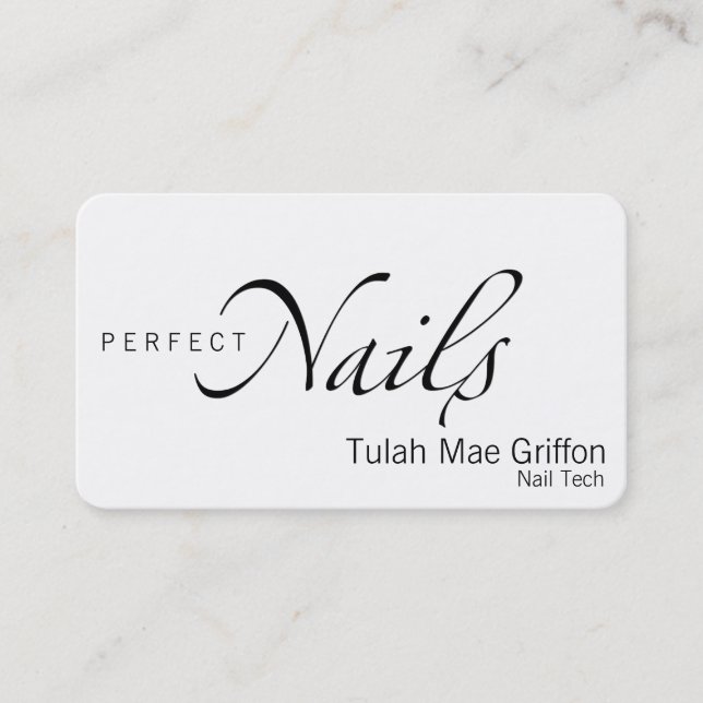 Nails Business Card (Front)