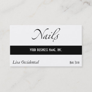 Nails Business Card