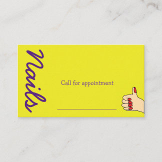 Nails card