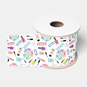 Nails Manicure Pedicure Beauty Salon Grosgrain Ribbon