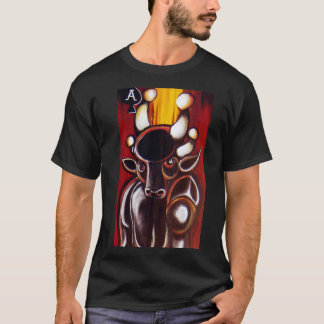 Naipe del Matador, T-shirt latéral de taureau