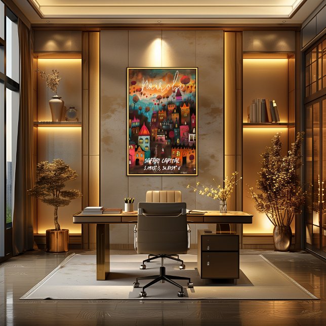 Nairobi: Capital of the Safari Poster (Creator Uploaded)