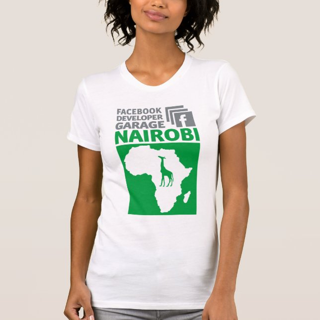 Nairobi Facebook Developer Garage T-shirt (Front)