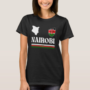 Nairobi Kenya Flag, Nairobi Kenya, Nairobi T-Shirt