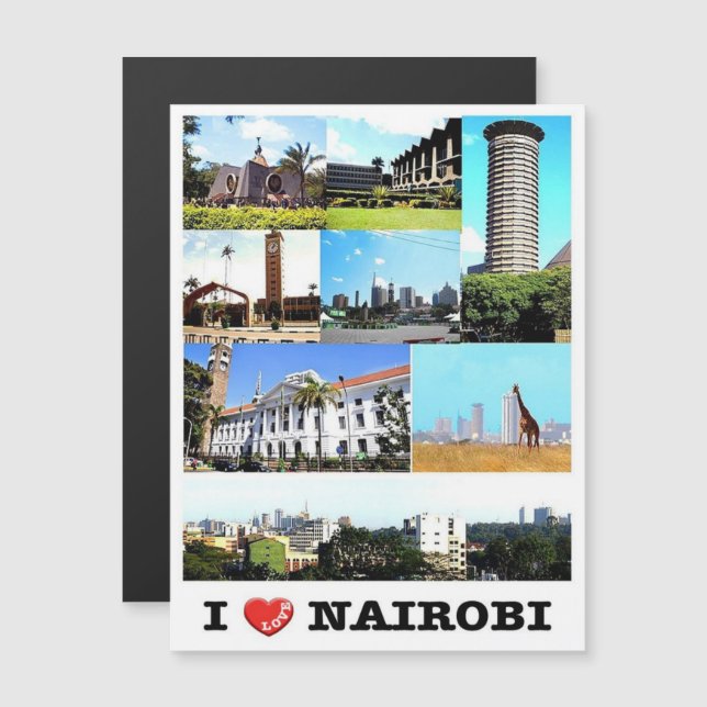Nairobi - Kenya - I Love - (Front/Back)