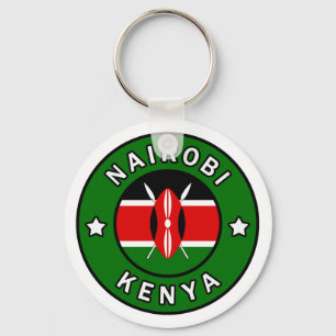 Nairobi Kenya Keychain