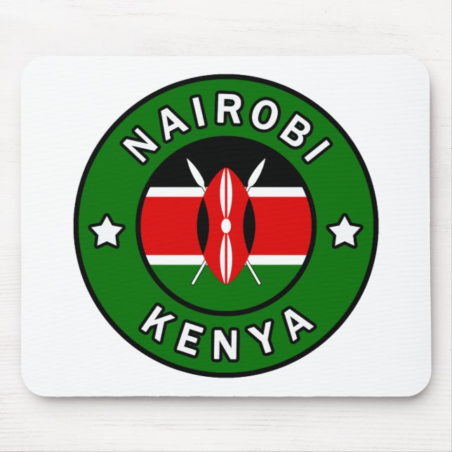 Nairobi Kenya Mouse Pad (Front)