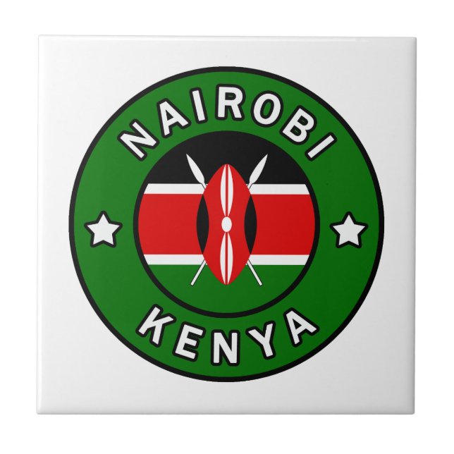 Nairobi Kenya Tile (Front)