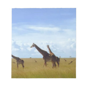 Nairobi National Park Giraffes Notepad