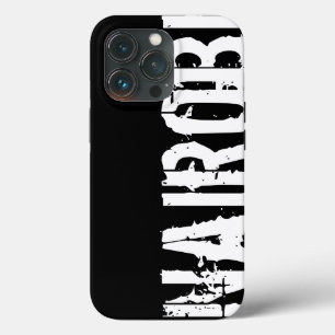 Nairobi - Urban Style, Black And White iPhone Case