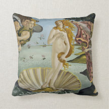 Naissance de coussin de Vénus
