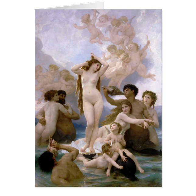 Naissance de Vénus par William-Adolphe Bouguereau (Devant)